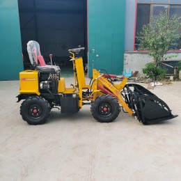 河北廠家養(yǎng)殖場(chǎng)小型電動(dòng)裝載機(jī)迷你四驅(qū)鏟草抓木機(jī)工程電動(dòng)小鏟車(chē)