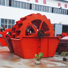 輪式洗砂機多少錢一臺 河沙大型水輪礦砂風化砂小型葉輪洗砂設(shè)備