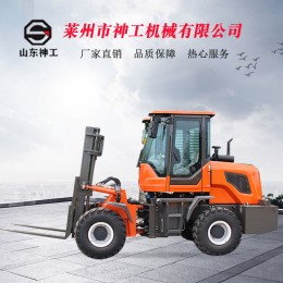 廠家批發(fā)叉車3噸現貨液壓搬運車產地貨源堆高搬運車四驅越野叉車